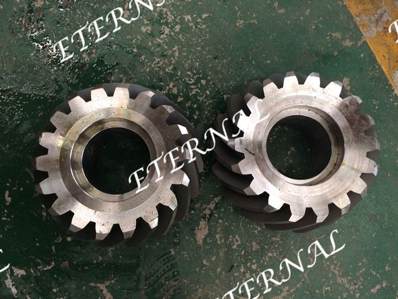 Rotated umbrella gear